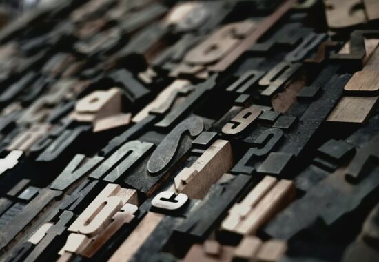 Typesetting in wood