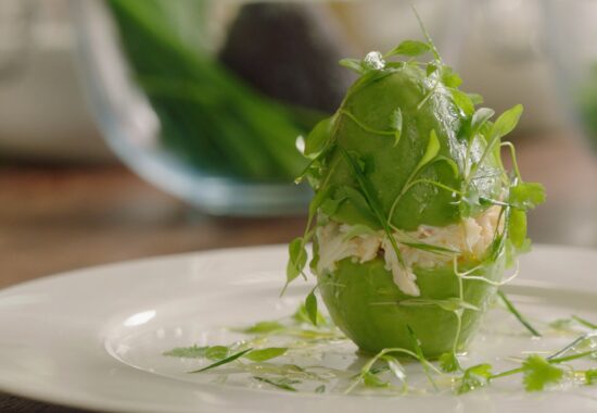 Crab and avocado salad - Marco Pierre White's twist on the classic recipe