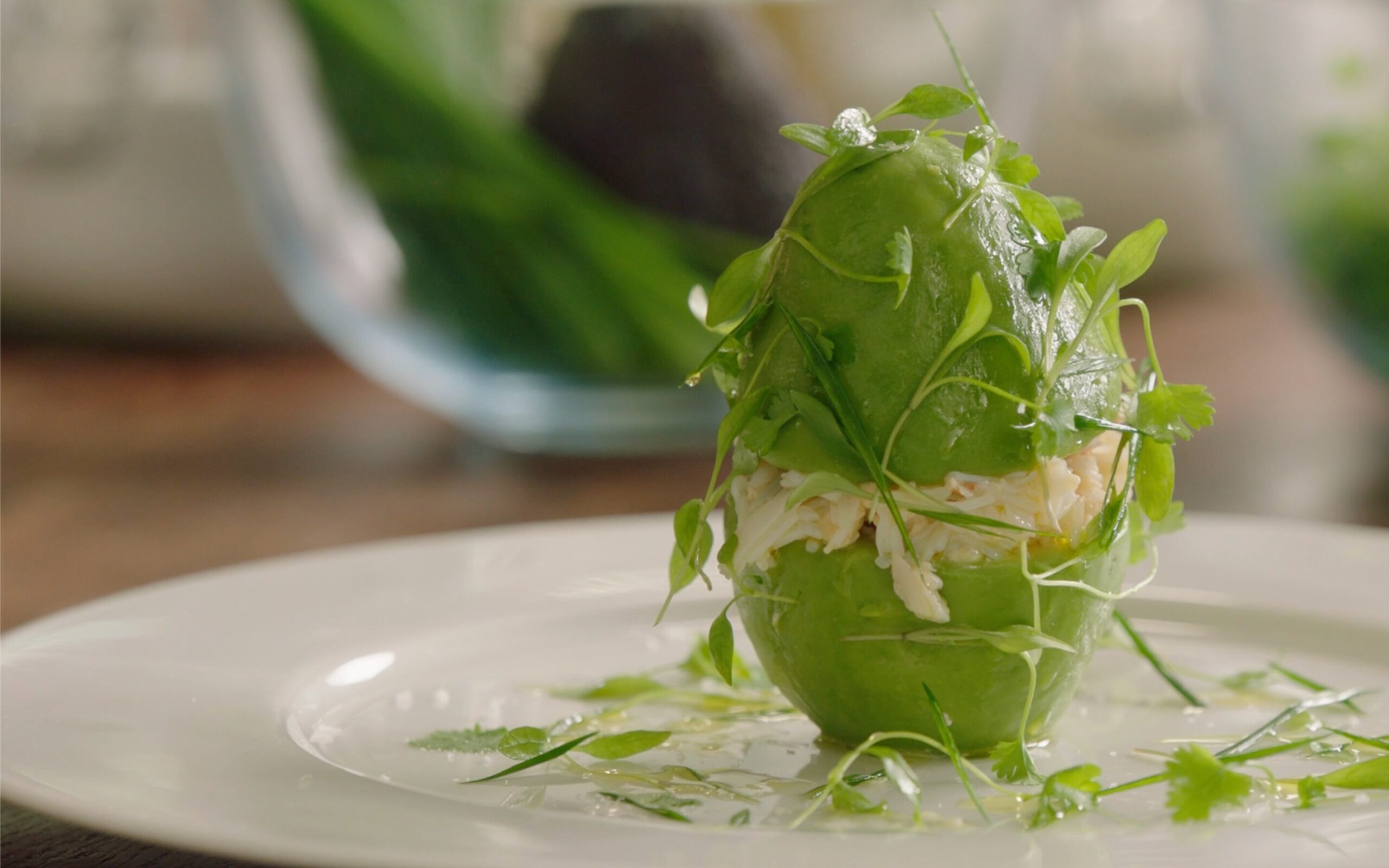 Crab and avocado salad - Marco Pierre White's twist on the classic recipe