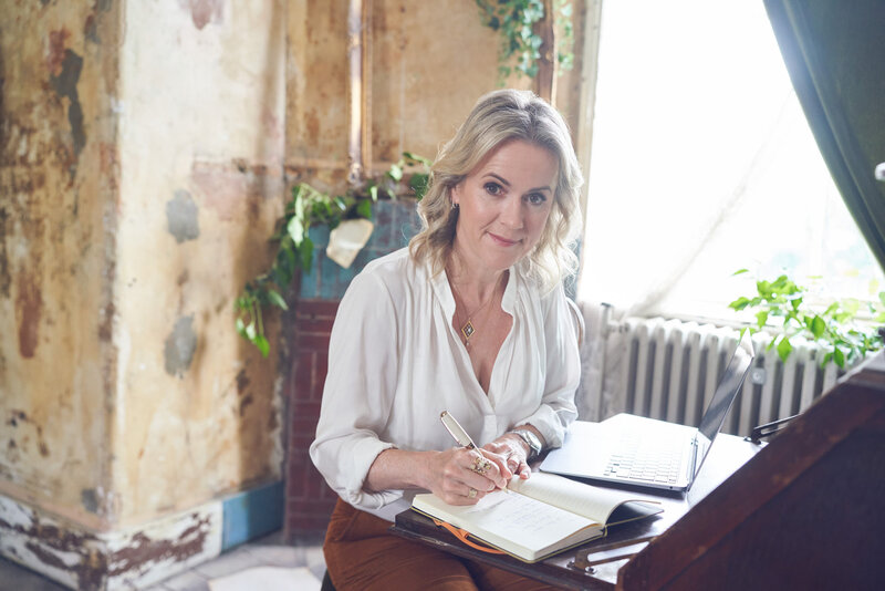 Jojo Moyes for her BBC Maestro course on writing love stories