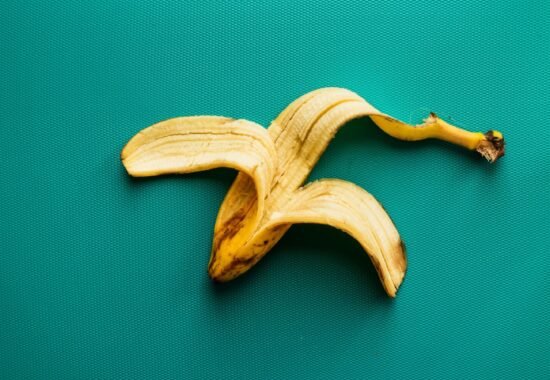 A banana skin