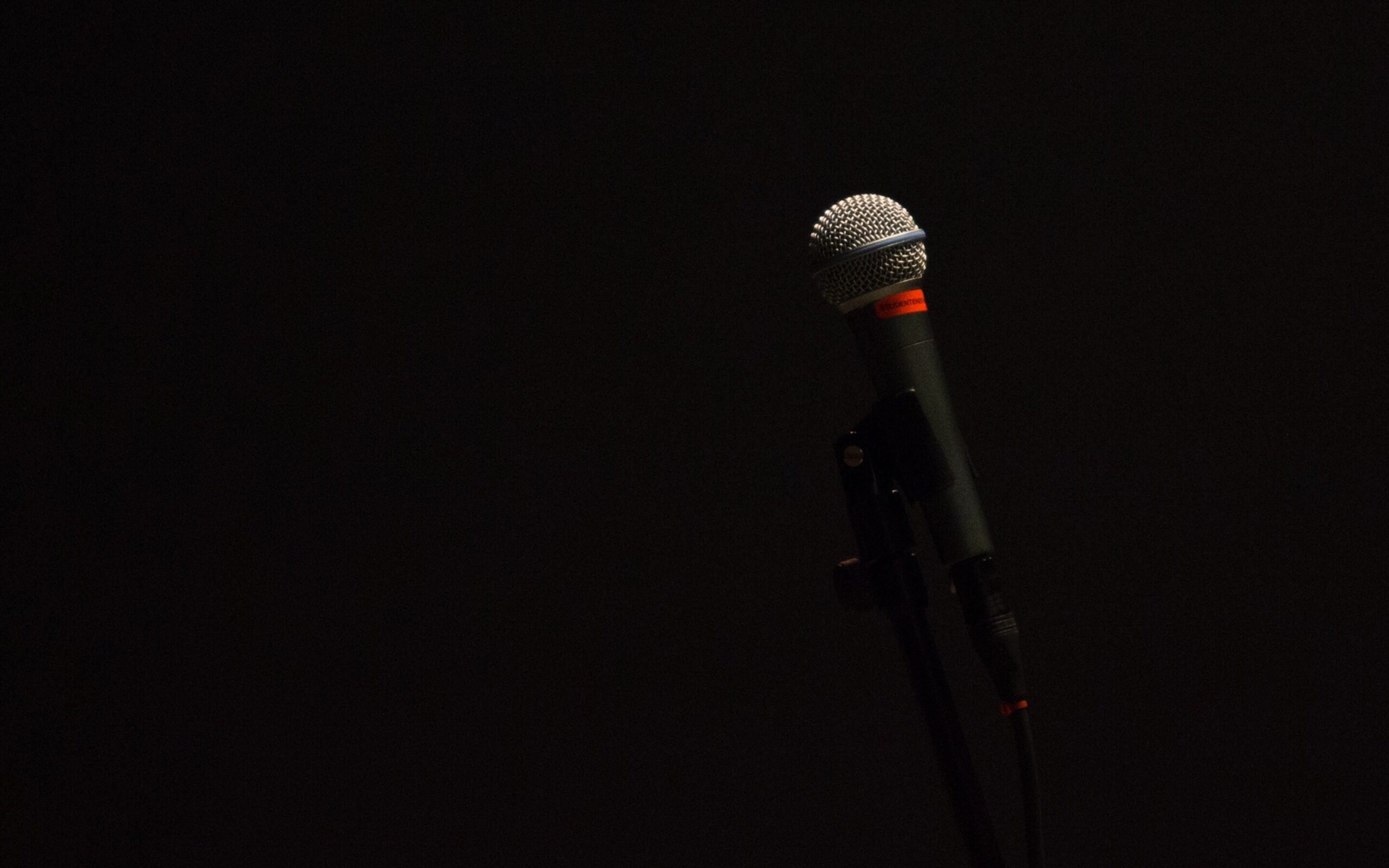 a microphone